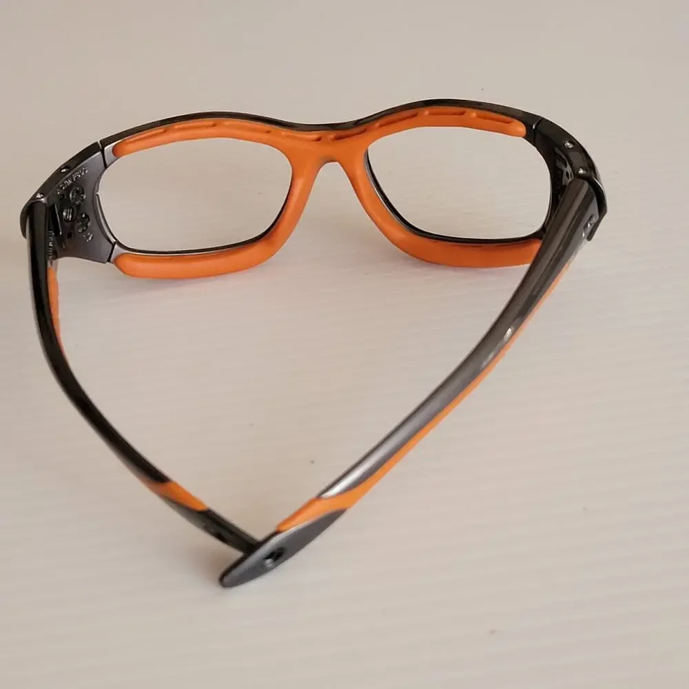 F8 Slam  Liberty Sport Orange Black Protective Glasses 52x17x135 Frame Only